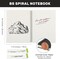 12 Pack Sketch Books Bulk 7.5" x 10" Spiral Bound Sketch Pads for Drawing Hardcover 60 Sheets Bulk Sketchbooks 100gsm (Black)